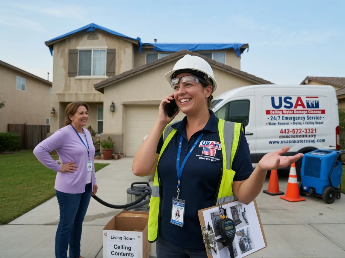 Ceiling Water Damage Restoration Cawker City, KS FAQs