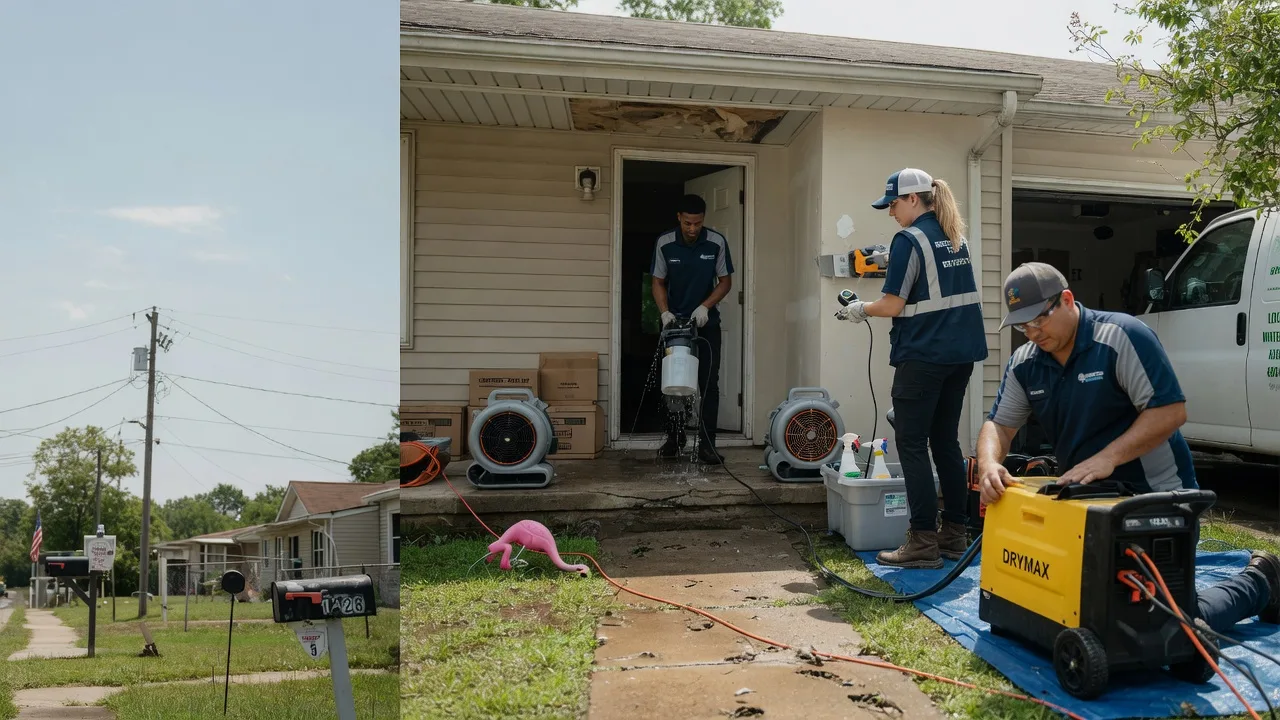 Storm Damage Water Removal in Cawker City, KS near me